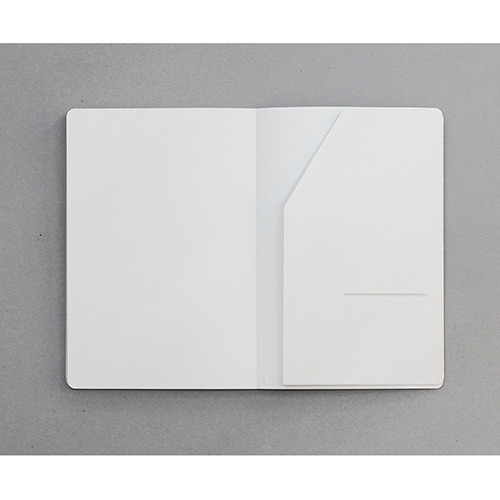 designlab kki Creative gray PU cover grid notebook