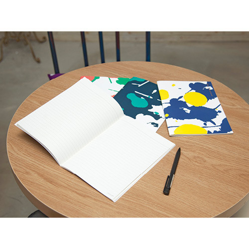 Lined notebook - Painting cover medium lined notebook