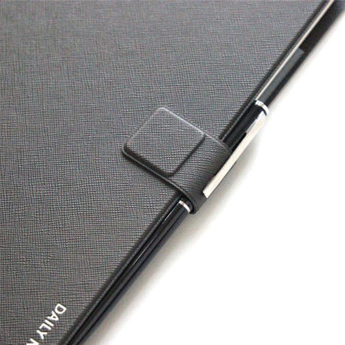 Magnetic closure - Fenice Premium business PU cover medium dotted notebook