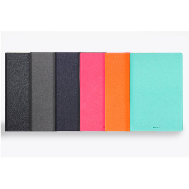 Fenice Premium PU business A5 size notepad holder organizer