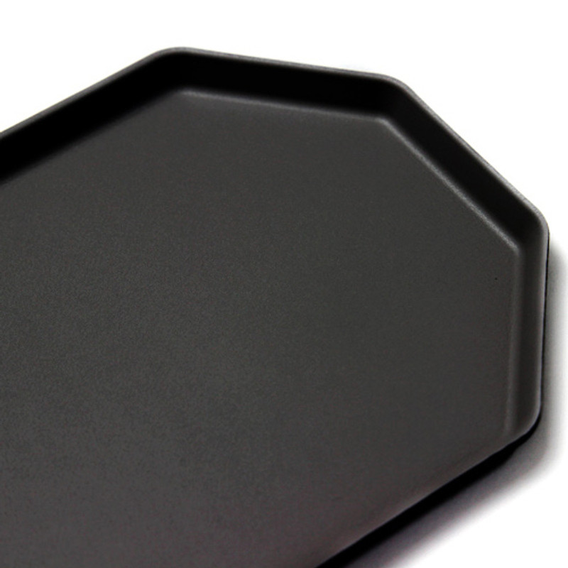 Fenice Premium PU leather decorative serving octagon tray