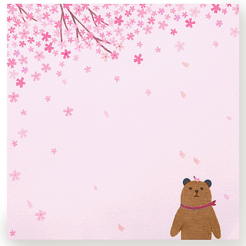 memo page - Monopoly Toffeenut sweet and warm illustration memo notepad