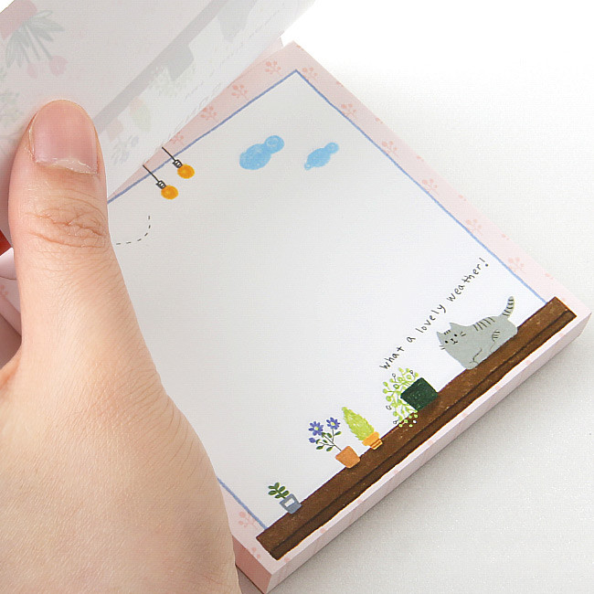 Easy tear off - Monopoly Toffeenut sweet and warm illustration memo notepad