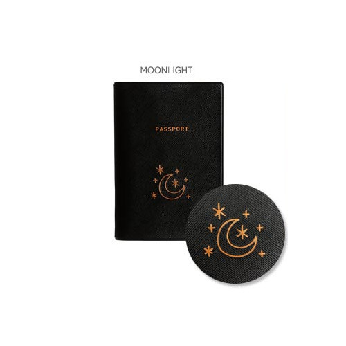 gyou All about travel passport case holder - moonlight
