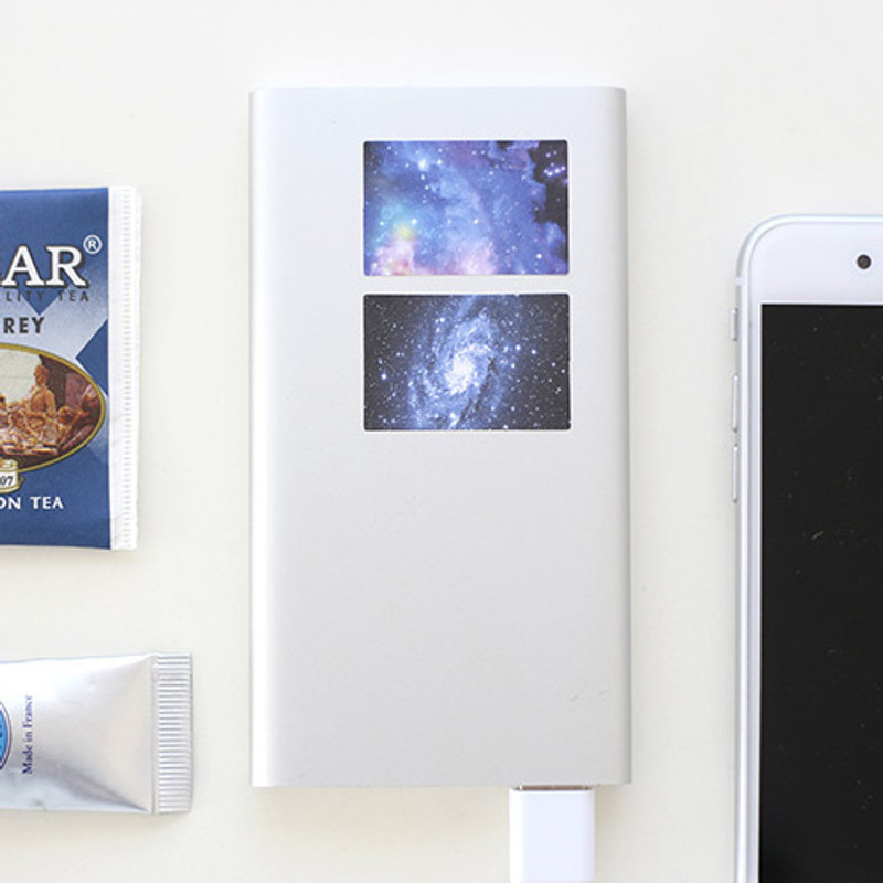 Usage example of NACOO Space Mini Label Sticker Pack