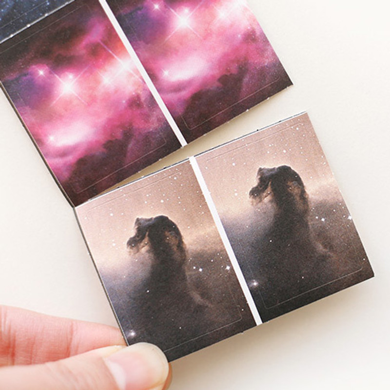 Easy Tear Off - NACOO Space small label sticker pack