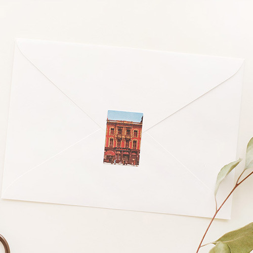 Usage example of NACOO New York Mini Label Sticker Pack