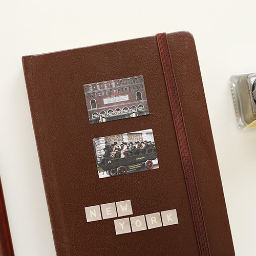 Usage example of NACOO New York Mini Label Sticker Pack