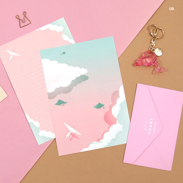 08 - Second Mansion Moonlight letter paper envelope set ver2