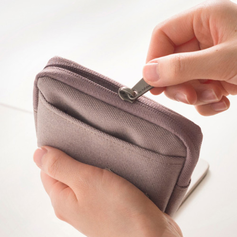 Zipper pouch - Byfulldesign Oxford multi small pocket zipper pouch ver2 Zipper pouch - Byfulldesign Oxford multi small pocket zipper pouch ver2