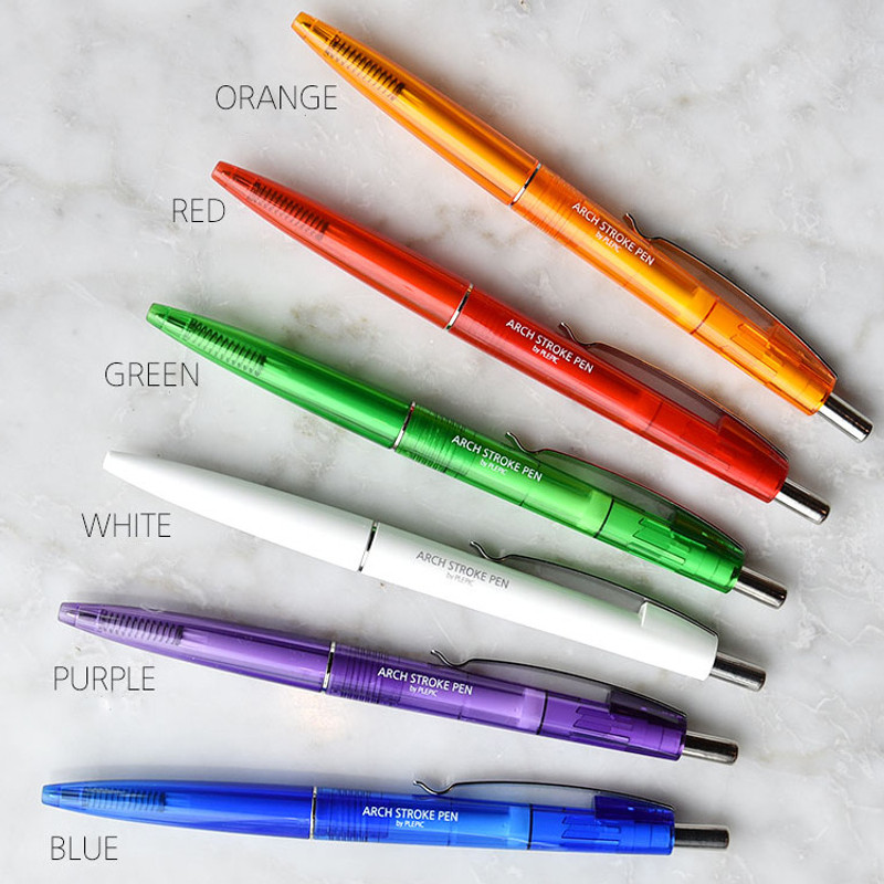 Color - Play obje Arch stroke 1mm black ballpoint pen