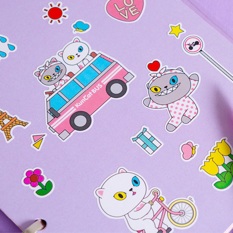 Example of use - Ardium Kuncat paper point deco sticker Example of use - Ardium Kuncat paper point deco sticker