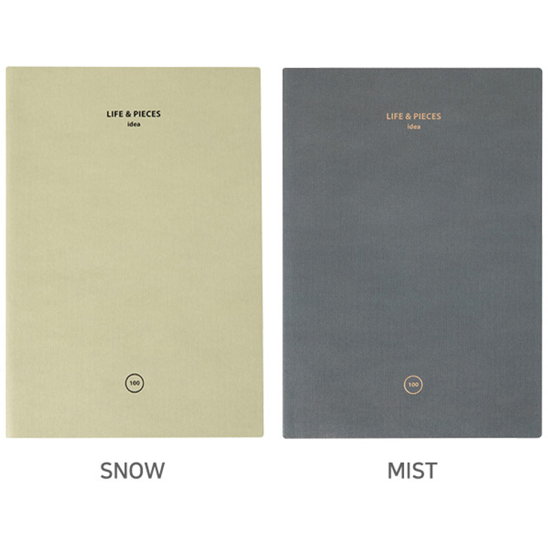 Option - Livework Life and pieces large idea blank notebook Option - Livework Life and pieces large idea blank notebook