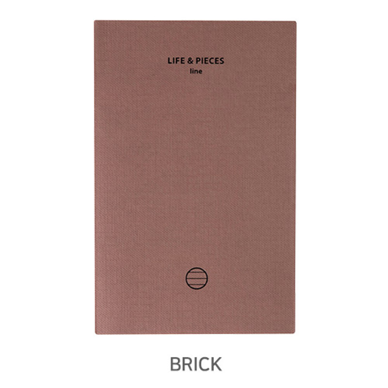 Brick - Livework Life and pieces small lined notebook