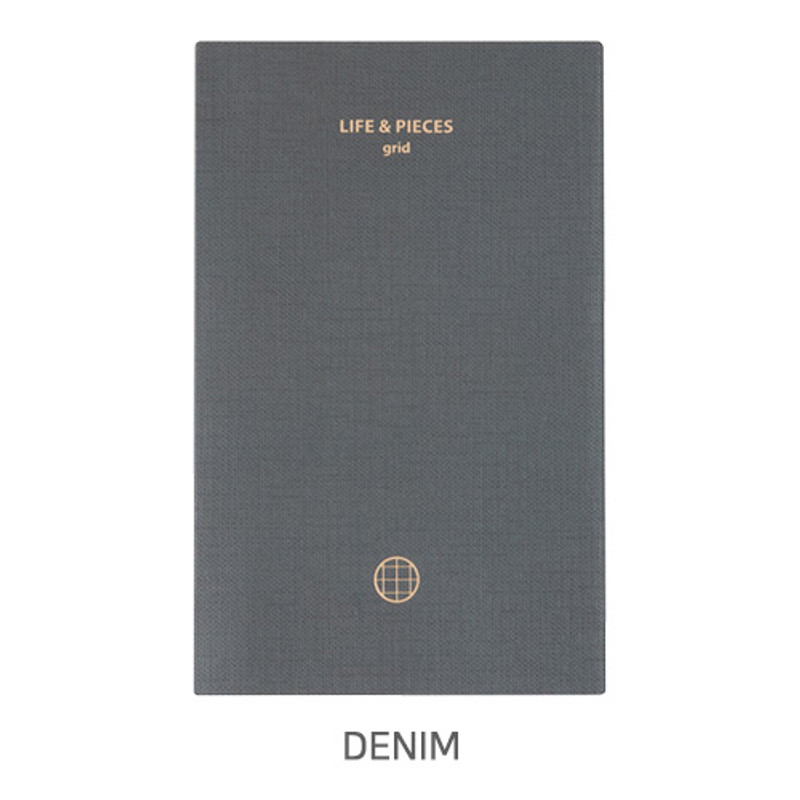 Denim - Livework Life and pieces small grid notebook