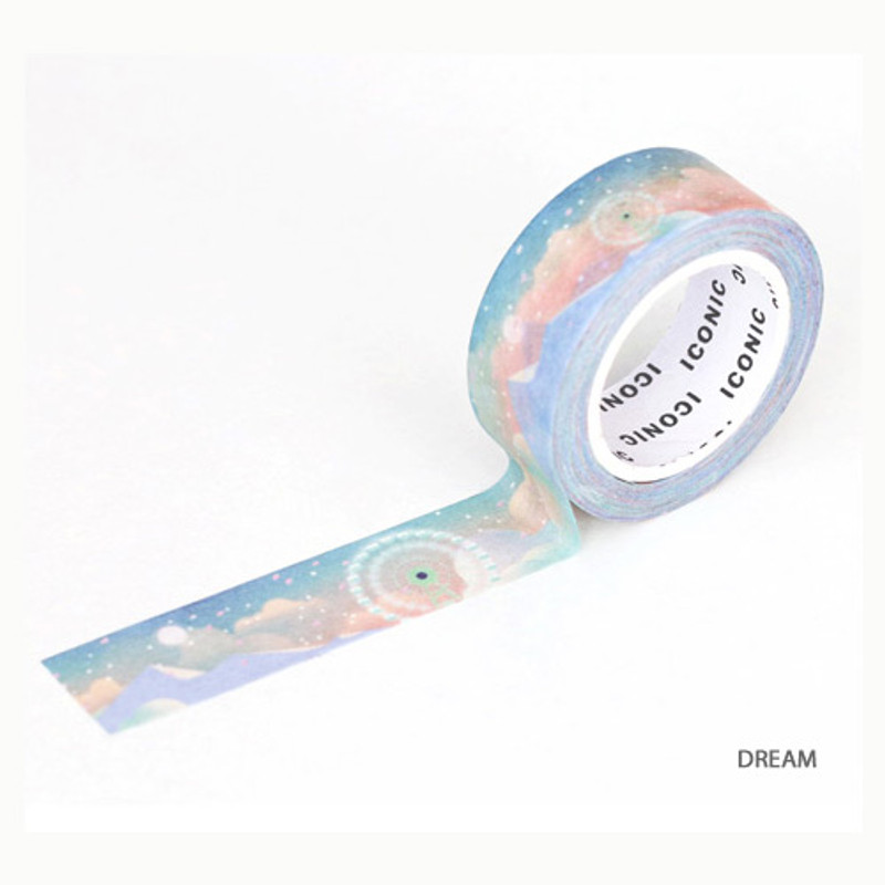 Dream - ICONIC Gradation pattern paper deco masking tape Dream - ICONIC Gradation pattern paper deco masking tape