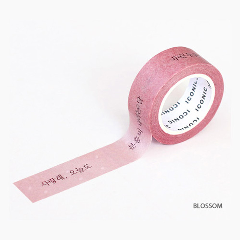 Blossom - ICONIC Gradation pattern paper deco masking tape Blossom - ICONIC Gradation pattern paper deco masking tape