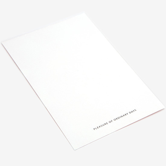 Dailylike Cotton plant small card and envelope set