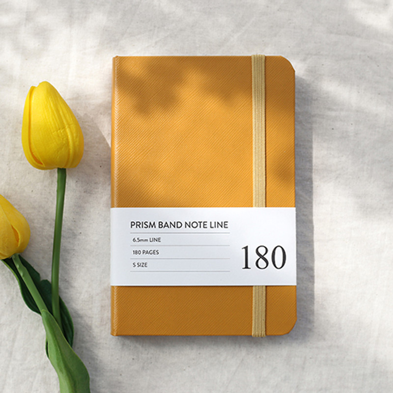 Indigo Prism 180 pages small lined notebook with elastic band Indigo Prism 180 pages small lined notebook with elastic band