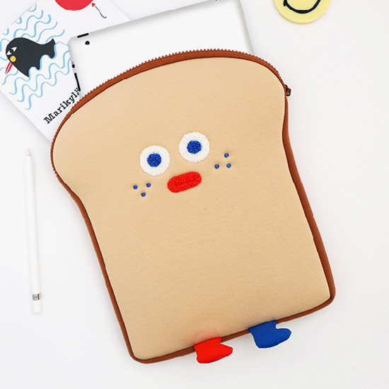 ROMANE Brunch brother toast tablet PC iPad 11inches zip pouch