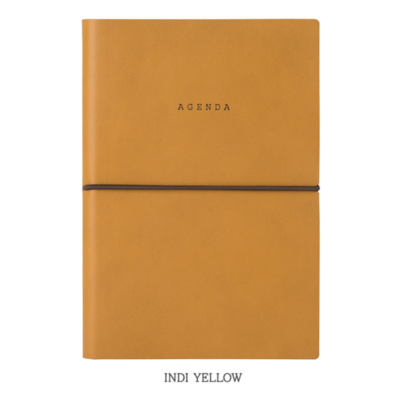 Indi yellow - Livework Agenda large lined notebook ver4 Indi yellow - Livework Agenda large lined notebook ver4