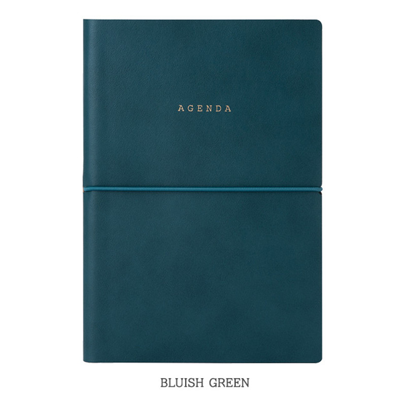 Bluish green - Livework Agenda large lined notebook ver4 Bluish green - Livework Agenda large lined notebook ver4