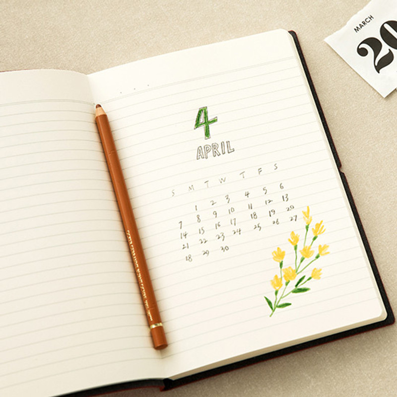 Example of use - Livework Agenda large lined notebook ver4 Example of use - Livework Agenda large lined notebook ver4