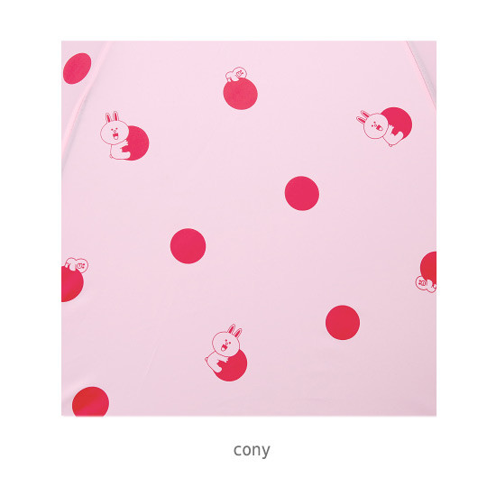 Cony - Monopoly Line friends hanging automatic 3 fold umbrella