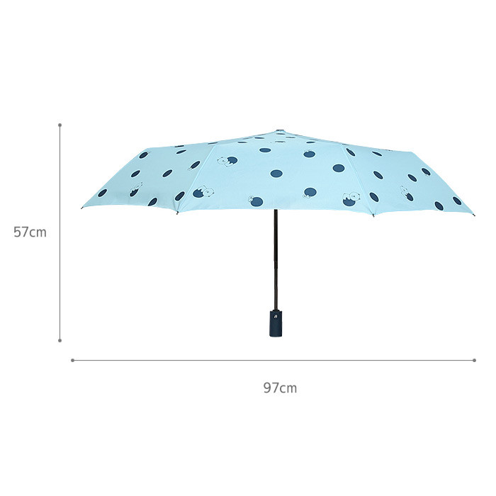 Size - Monopoly Line friends hanging automatic 3 fold umbrella