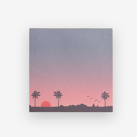 Dailylike Sunset 2 designs memo writing notepad