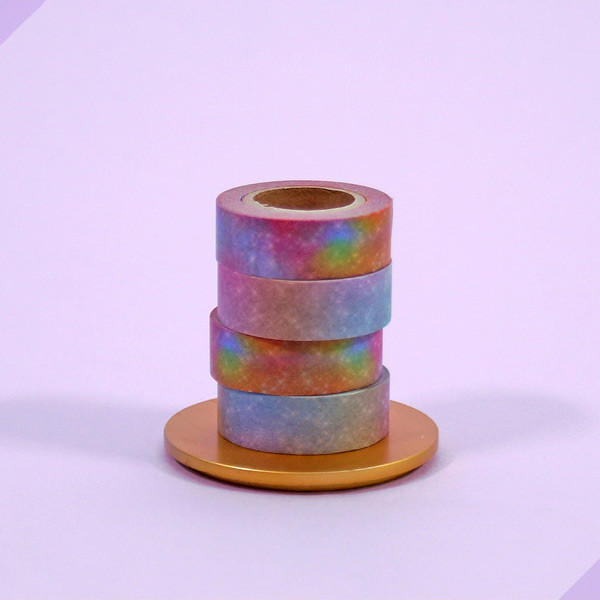 Universe pattern 15mm width deco masking tape 06
