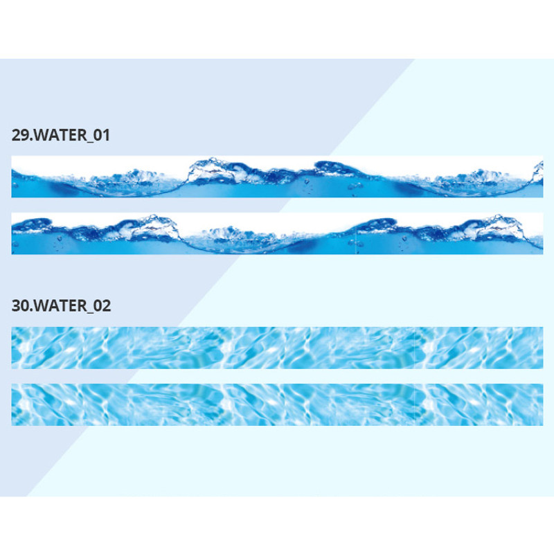 Detail of Universe water 15mm width deco masking tape 07 Detail of Universe water 15mm width deco masking tape 07