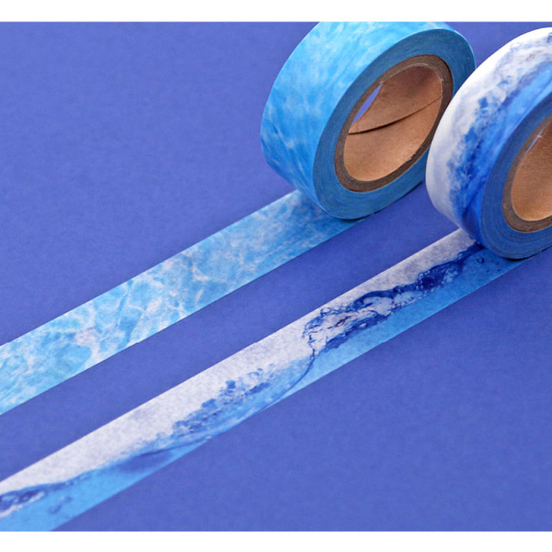 Universe water 15mm width deco masking tape 07 Universe water 15mm width deco masking tape 07
