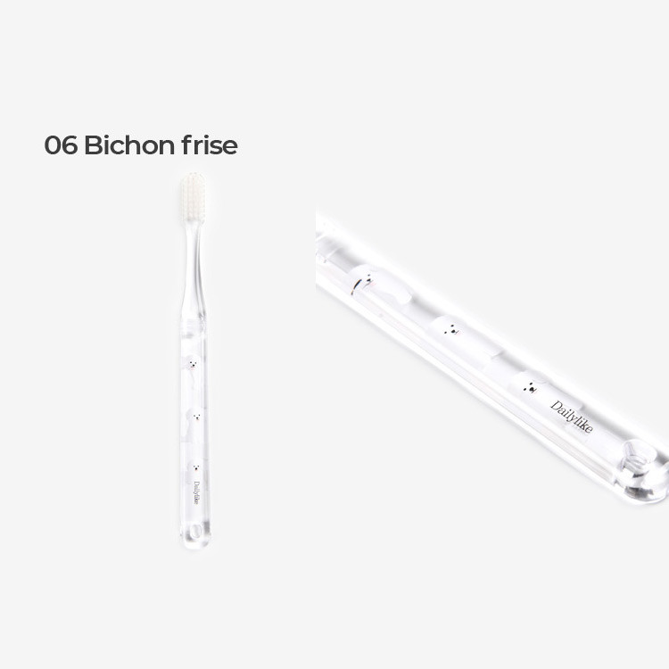 Bichon frise - Dailylike Colorful illustration daily toothbrush