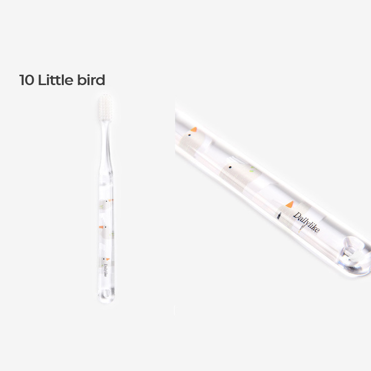 Little bird - Dailylike Colorful illustration daily toothbrush