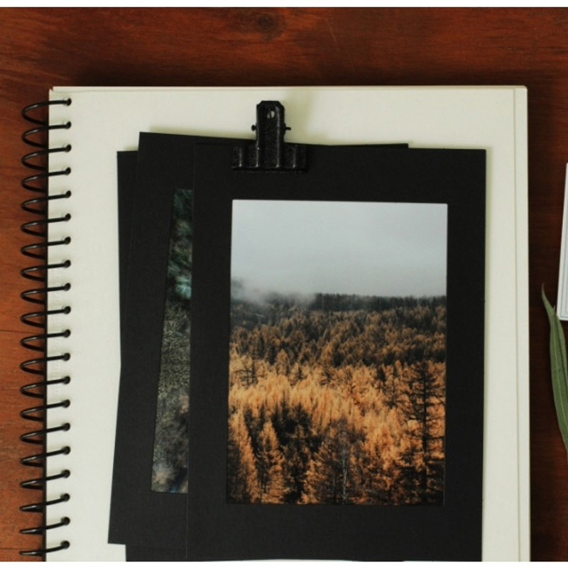 5X7 Black paper photo frame set of 10 sheets 5X7 Black paper photo frame set of 10 sheets