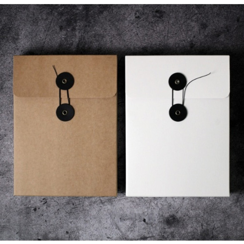 String tie paper photo storage box