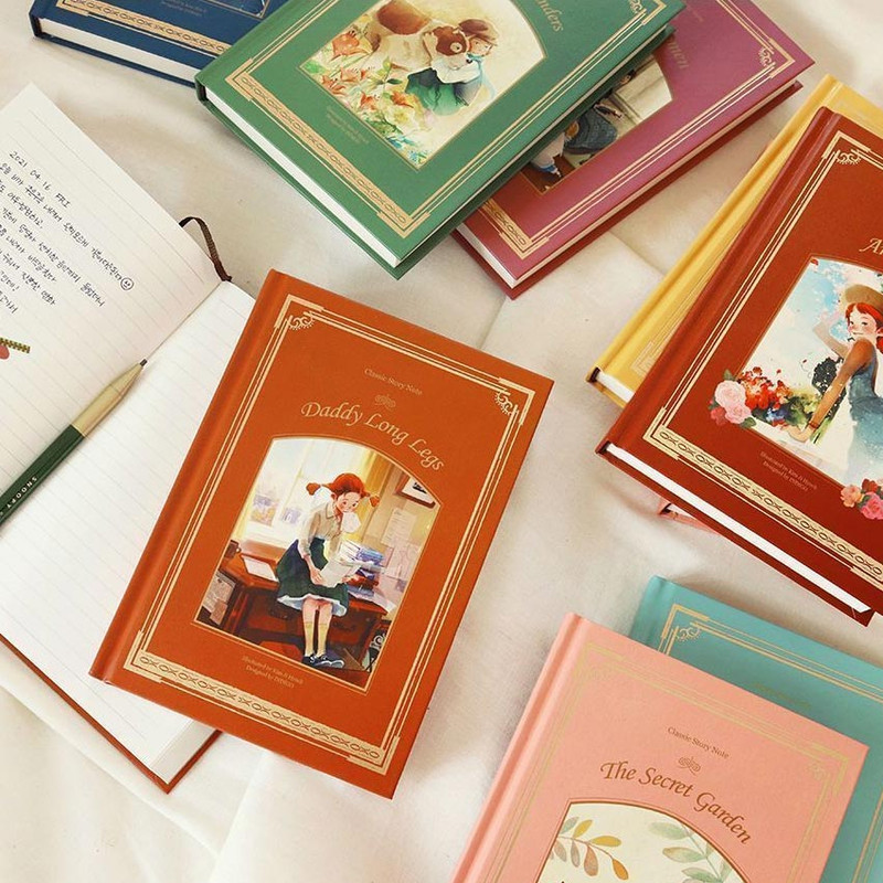Indigo Classic Story 272 Pages Hardcover Lined Notebook