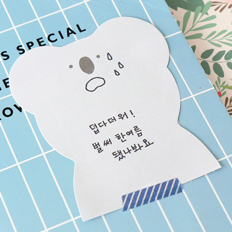 Koala - ICONIC Animal 60 sheets memo writing notepad Koala - ICONIC Animal 60 sheets memo writing notepad