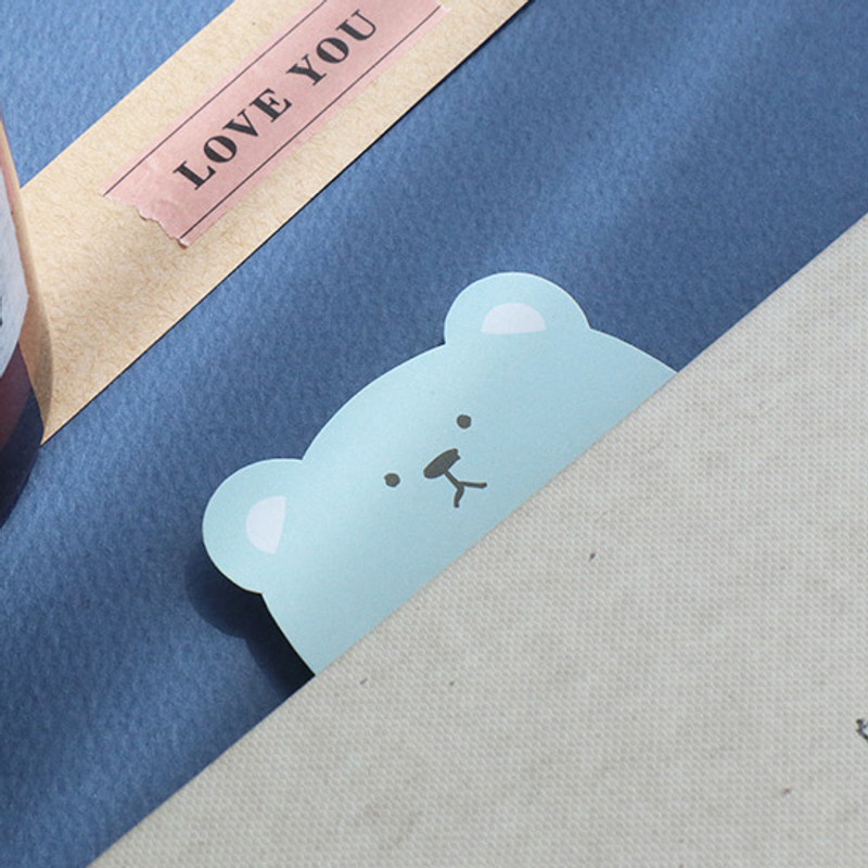 Bear - ICONIC Animal 60 sheets memo writing notepad Bear - ICONIC Animal 60 sheets memo writing notepad