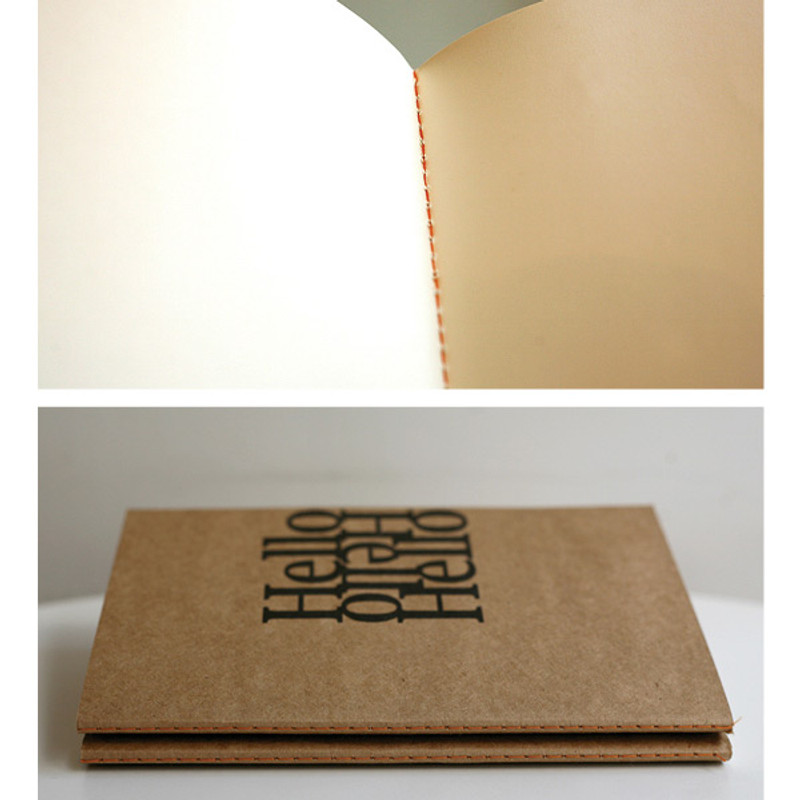 Detail of Inndesign Hello A5 blank notebook Detail of Inndesign Hello A5 blank notebook