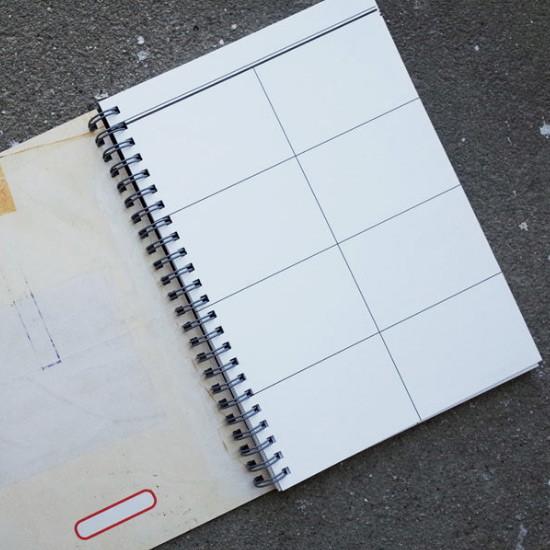 UNIVERSAL CONDITION Continuity 8 pieces spiral grid notebook