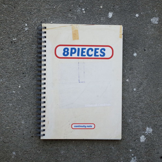 UNIVERSAL CONDITION Continuity 8 pieces spiral grid notebook