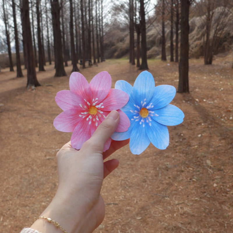 ABJECTION Hepatica asiatica card and envelope set