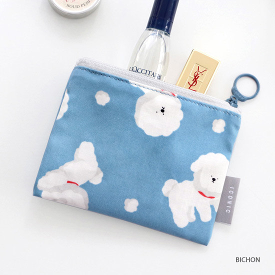 Bichon - ICONIC Comely water resistant xs size flat pouch bag