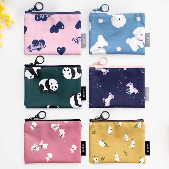 ICONIC Comely water resistant xs size flat pouch bag