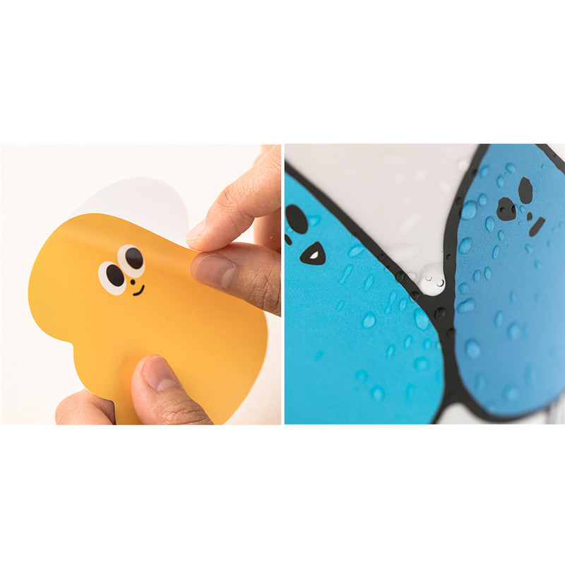 Water resistant - Livework Big point travel luggage sticker set Water resistant - Livework Big point travel luggage sticker set