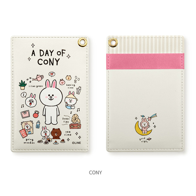 Cony - Monopoly A day of Line friends card case holder