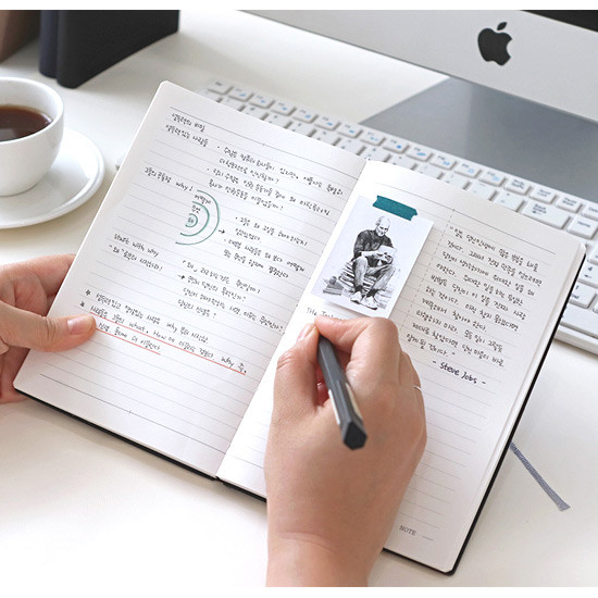 Lined note - Indigo 2020 Official soft dated weekly planner notebook