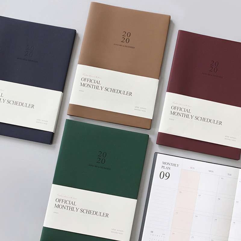 Indigo 2020 Official large dated monthly planner scheduler